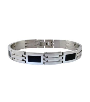 Link Bracelet with Resin