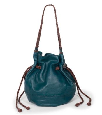 The Sak® Indio Leather Drawstring