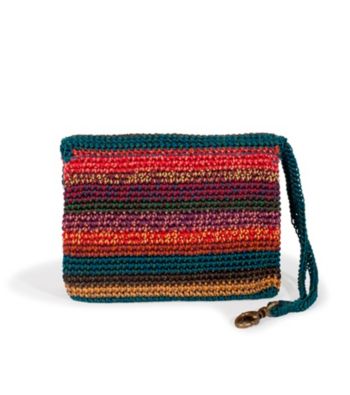The Sak® Cabin Stripe Classic Wristlet