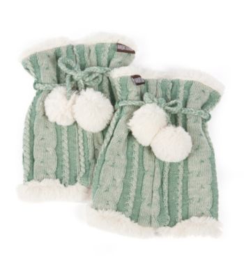 MUK LUKS® Scandinavian Boot Sweaters - Ivory/Wintergreen