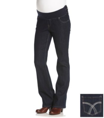 Three Seasons Maternity™ Dark Wash Stretch Denim Bootcut Jean