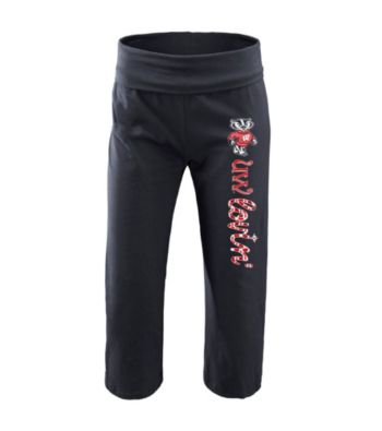 Soffe® Black Wisconsin Yoga Pants