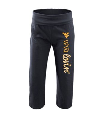 Soffe® Black West Virginia University Yoga Pants