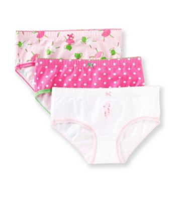 Carter's® Girls' 2-5 Pink/White 3-pk. Ballerina Panties