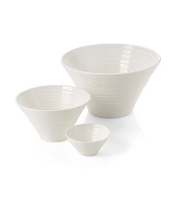 Maxwell & Williams White Basics Cirque Conical Bowls