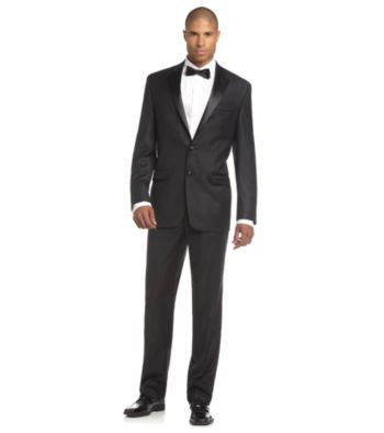 Calvin Klein Men's Black Tuxedo