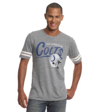 Junk Food® Men's Steel Grey Colts Throwback Tee