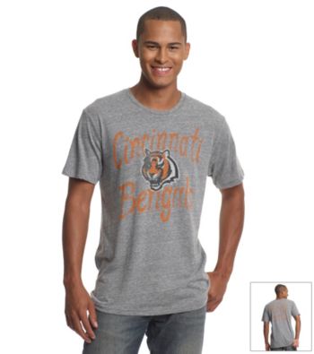 Junk Food® Men's Steel Grey Bengals Gameday Tee