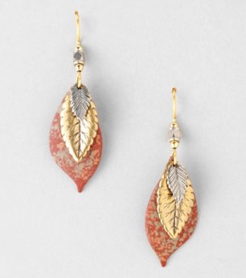 Silver Forest® Mixed Metal Layered Earrings