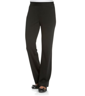 Chaus Woven Ponte Pant