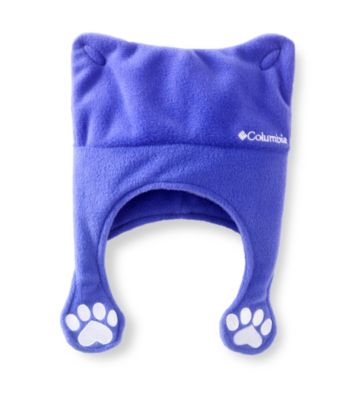 Columbia Girls' Purple Cat Ear Hat