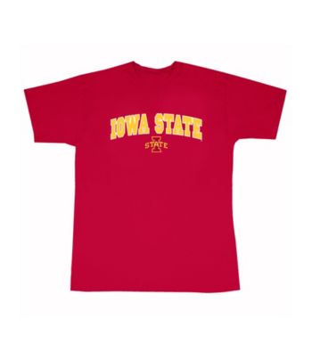 J. America® Men's Cardinal Iowa State Arch Logo Tee