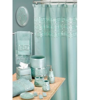 PB Home™ Paisley Sequins Blue Bath Collection