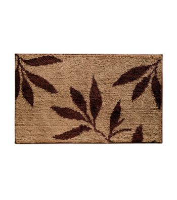 InterDesign® 34x21 Leaves Rug