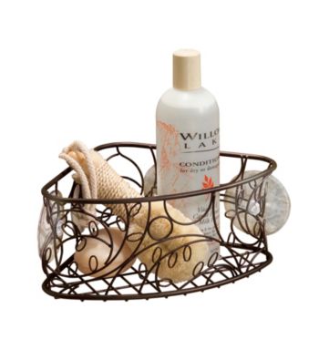 InterDesign® Twigz Suction Corner Basket