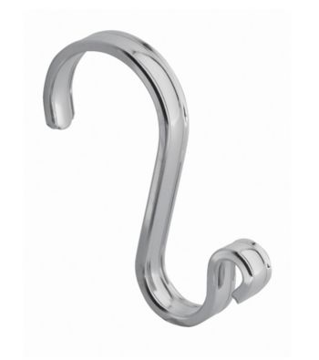 InterDesign® York Lyra Chrome Shower Hooks with Loops