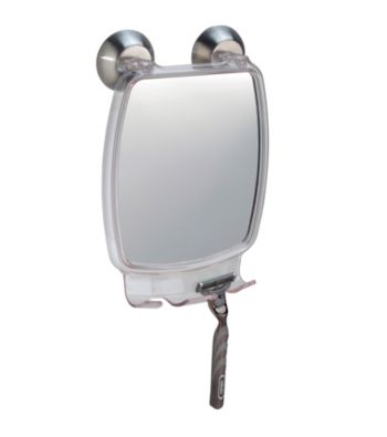 InterDesign® Forma Power Lock Suction Fog Free Rectangula Mirror