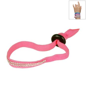 PAJ® Deep Pink Band Crystal Bracelet