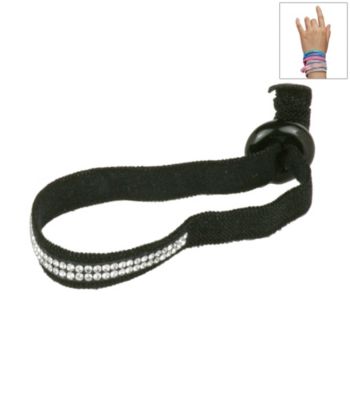 PAJ® Black Band Crystal Bracelet