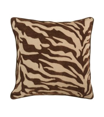 Surya Zebra Print Decorative Pillow