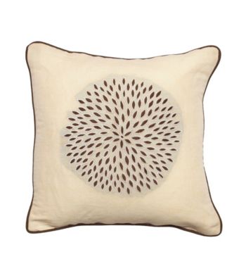 Surya Flower Decorative Pillow