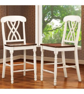 Home Interior Set of 2 Antique White 24