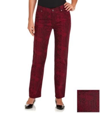 Bandolino® Mandie Snake Print Jeans
