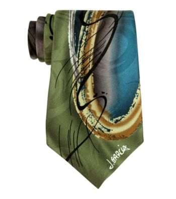 Jerry Garcia Men's Chinese Dragon Tie