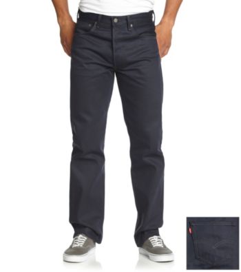 Levi's® Men's Postal Blue 501 Shrink To Fit Jeans