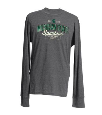 J. America® Men's Charcoal Vintage Michigan State Team Graphic Tee