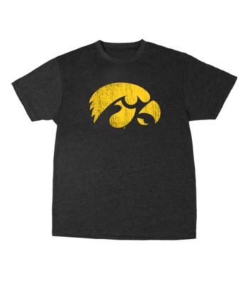 J. America® Men's Black Vintage Iowa Mascot Tee