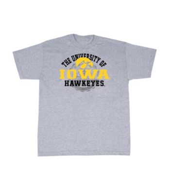 J. America® Men's Oxford Iowa Round Logo Tee