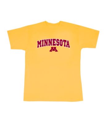 J. America® Men's Gold Minnesota Arch Logo Tee