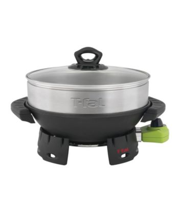 T-fal® Balanced Living Wok with Steamer