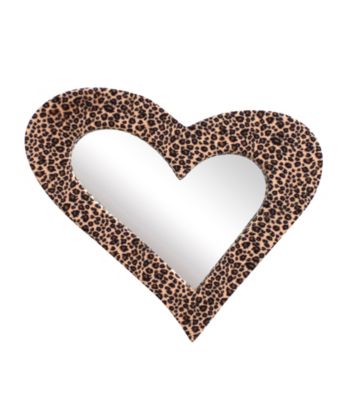 Lumisource Heart Furr Mirror Leopard