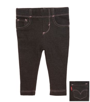 Levis Baby Girls' Black Knit Legging