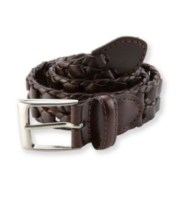Statements Boys' Brown Woven Belt