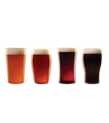 Luigi Bormioli Social Ave Set of 4 Assorted Beer Essentiales Glasses