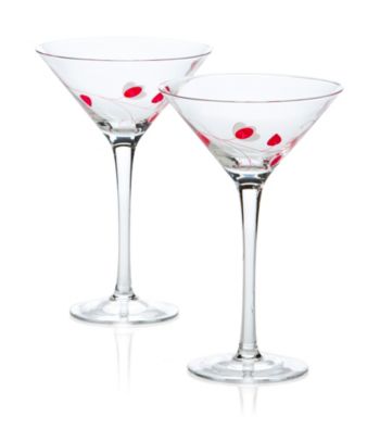 UPC 032622806906 product image for Luigi Bormioli Social Ave Set of 2 Pink UR Vino Martini Glasses | upcitemdb.com