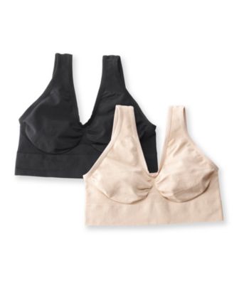 Barelythere® Soft Taupe/Black Custom Flex Fit Get Cozy 2 Pack Bras