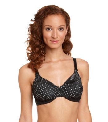 Olga® Pin Dot Print Luxury Lift Underwire Bra