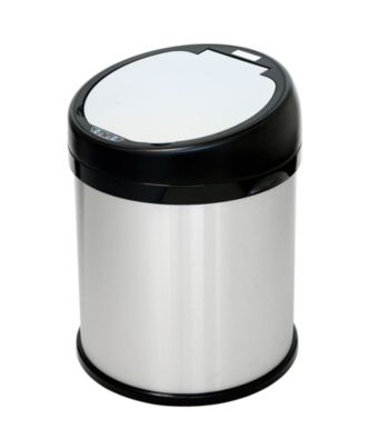 iTouchless® 8-gal. Round Extra-Wide Opening Touchless Trash Can