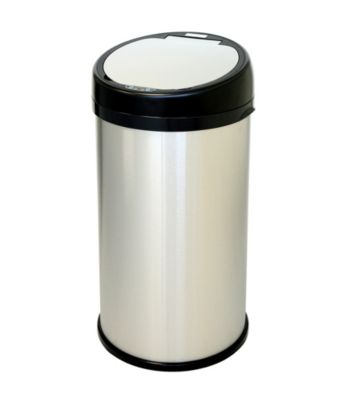 iTouchless® 13-gal. Round Extra-Wide Opening Touchless Trash Can