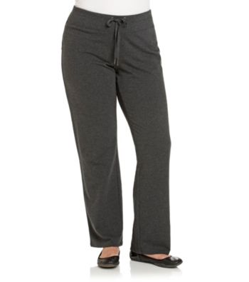 Calvin Klein Performance Plus Size Full Length Drawstring Pant