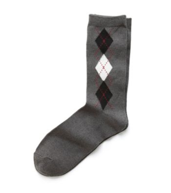 Relativity® Argyle Crew Socks
