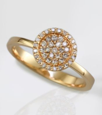 Effy® 14K Yellow Gold Diamond Ring