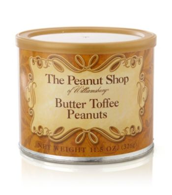 The Peanut Shop of Williamsburg Butter Toffee Peanuts