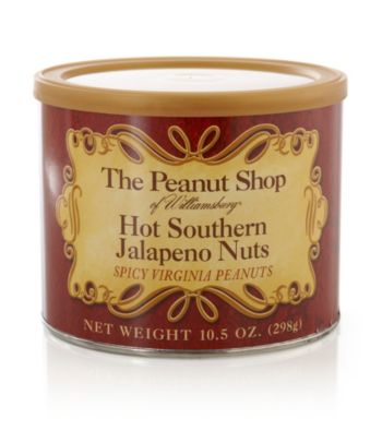 The Peanut Shop of Williamsburg Hot Southern Jalapeno Nuts