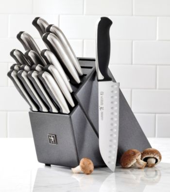 J. A. Henckels International Everedge Plus 17-pc. Never Needs Sharpening Cutlery Set