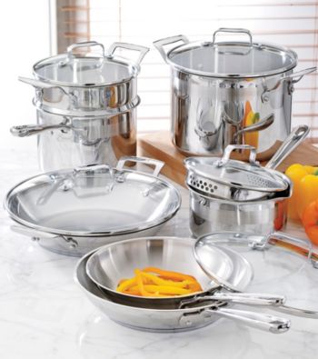 Emerilware® 12-pc. Stainless Steel Cookware Set